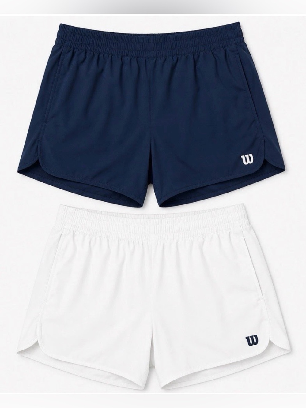 Wilson Boys Tennis Shorts Bundle – Navy & White – Size XL